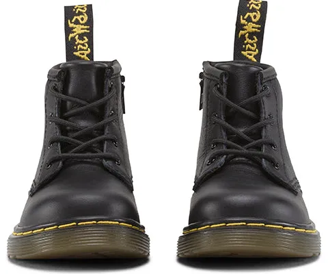 1460 I Softy T Black Leather Baby Boots