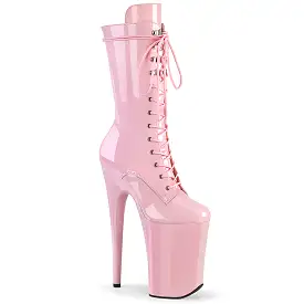 9 Inch Heel INFINITY-1050 Baby Pink Patent