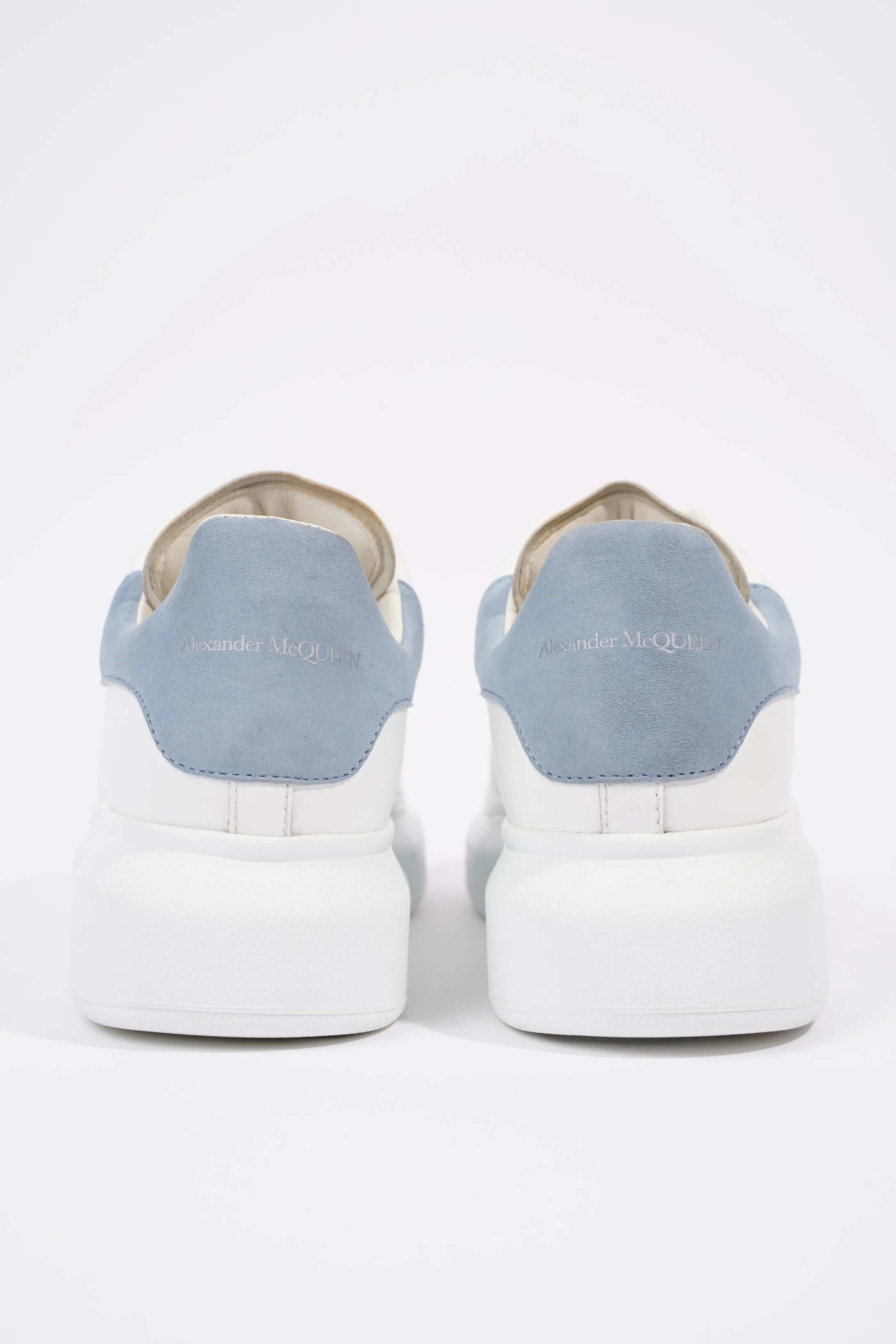 Alexander McQueen Oversized Sneaker White / Baby Blue Tab EU 38 / UK 5