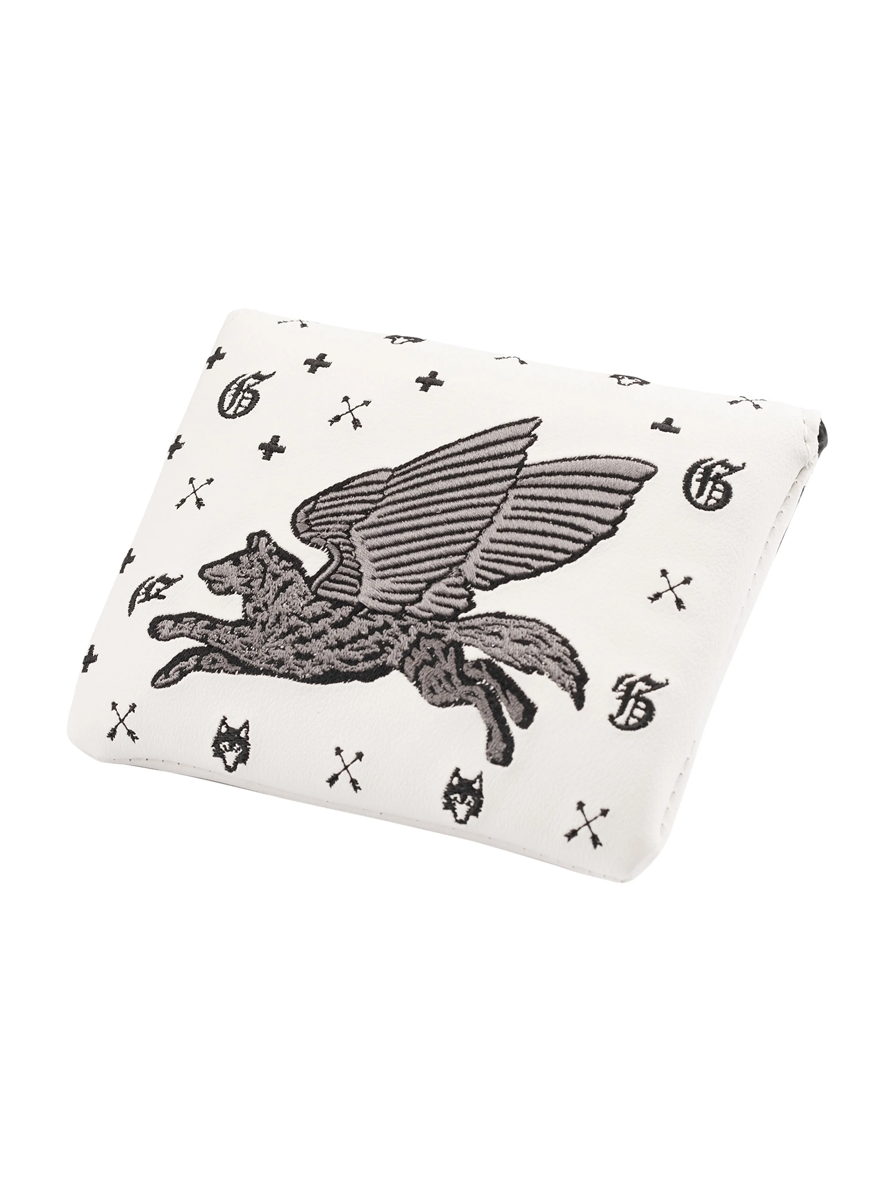 Angel Wolf Mallet Putter Cover