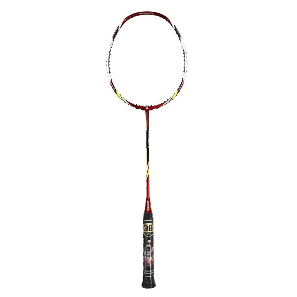 APACS Vanguard 11 Unstrung Badminton Racquet (Red)