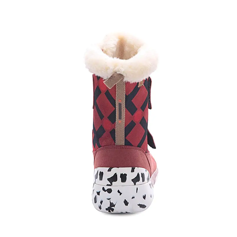 Ashmole Boots Red Kids