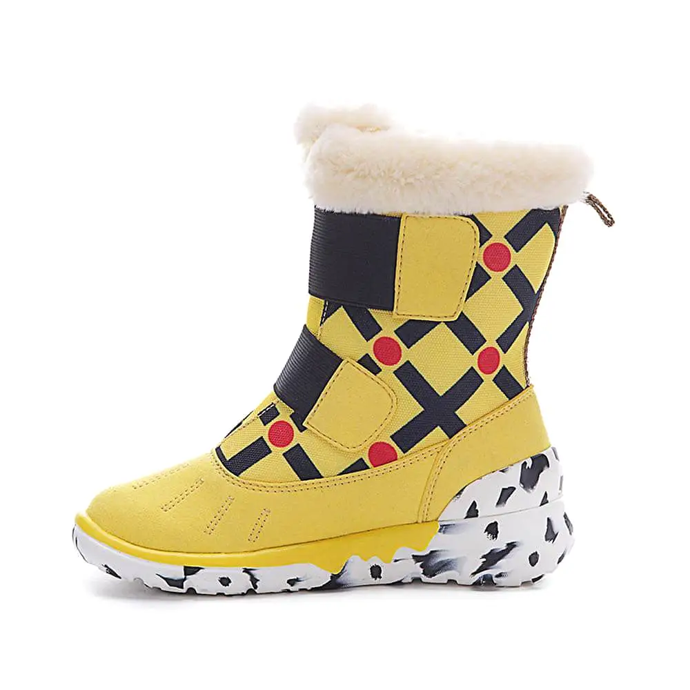 Ashmole Boots Yellow Kids