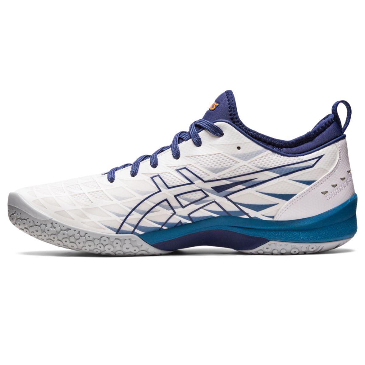 Asics Blast FF 3 Men White Deep Ocean    