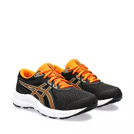 Asics Contend 8 GS Kids Black Bright Orange   