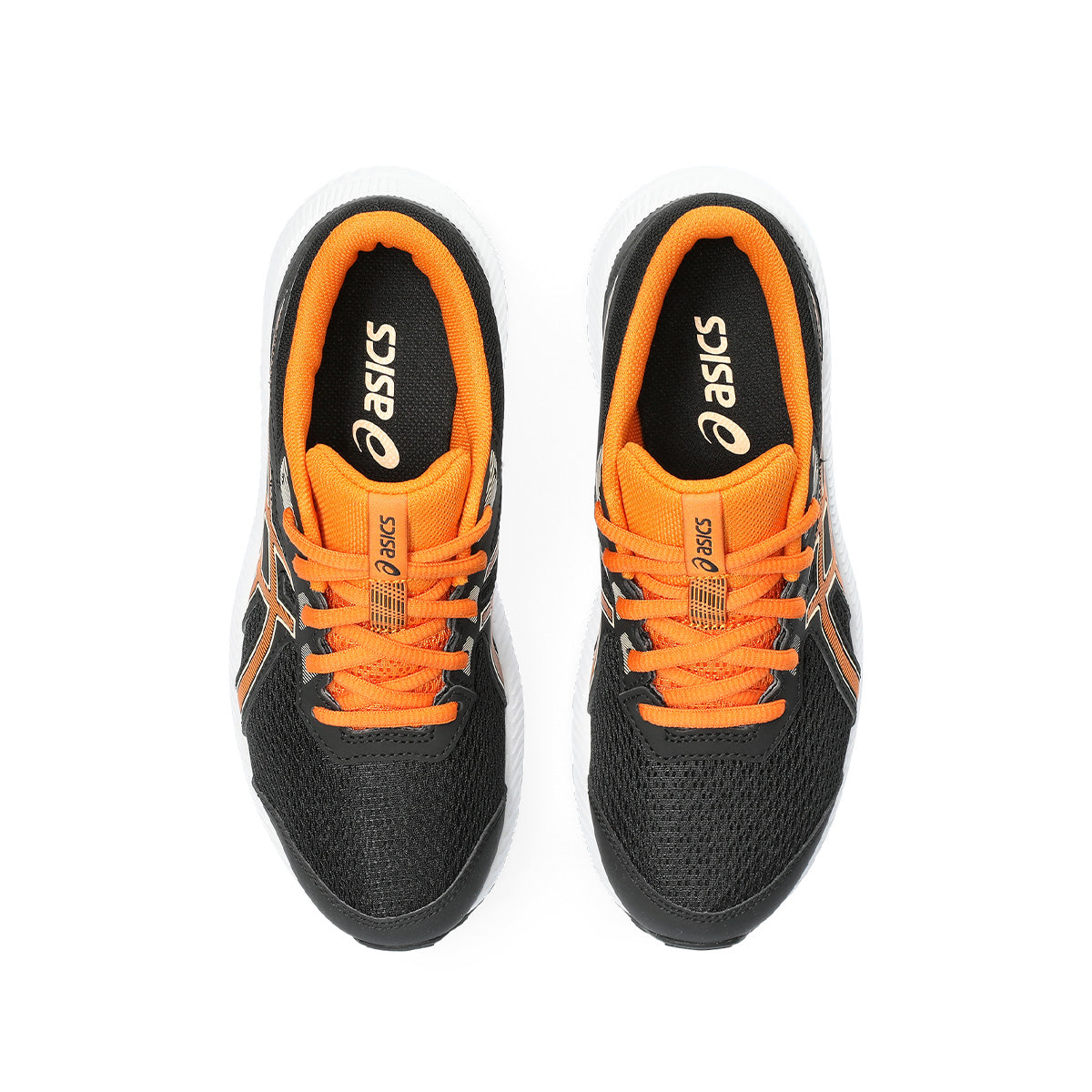 Asics Contend 8 GS Kids Black Bright Orange   