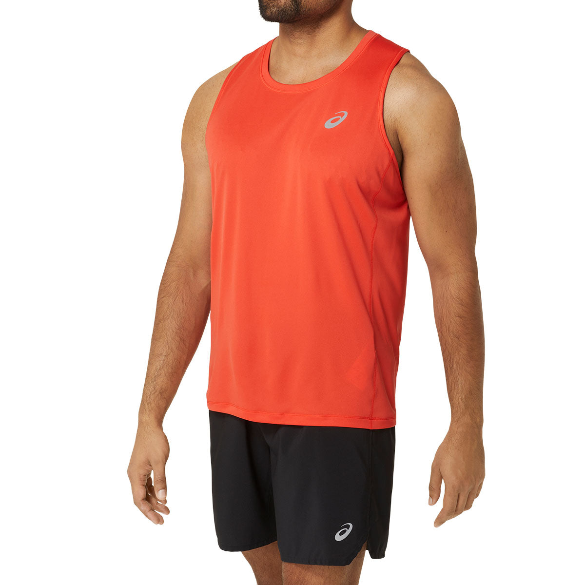 Asics Core Singlet Men True Red   