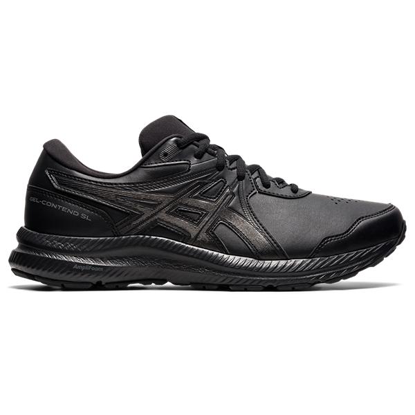      Asics Gel Contend Sl Black Black Men 4E