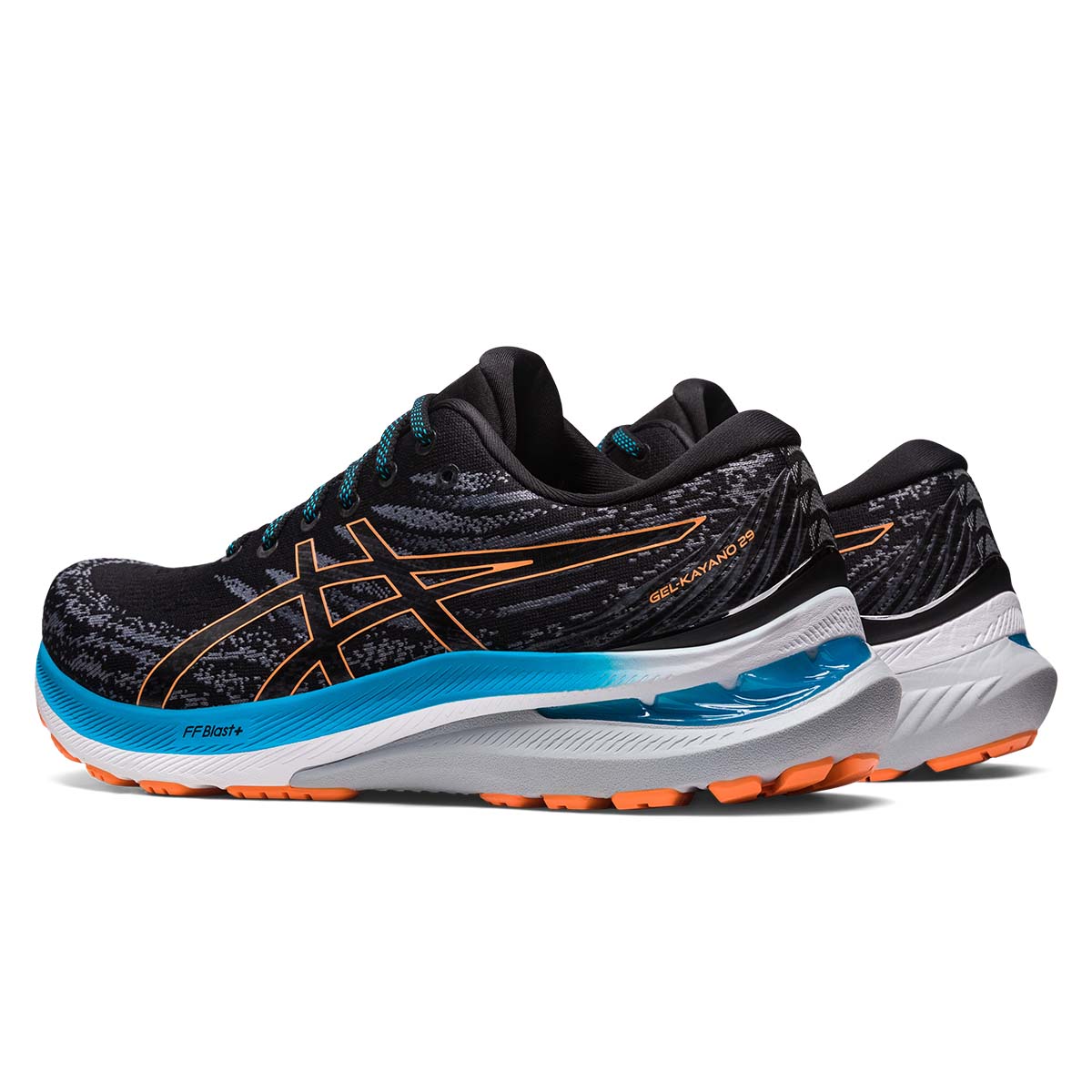 Asics Gel Kayano 29 Men Black Sun Peach     29