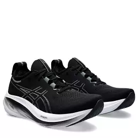 Asics Gel Nimbus 26 Men 2E Black Grey '   26  