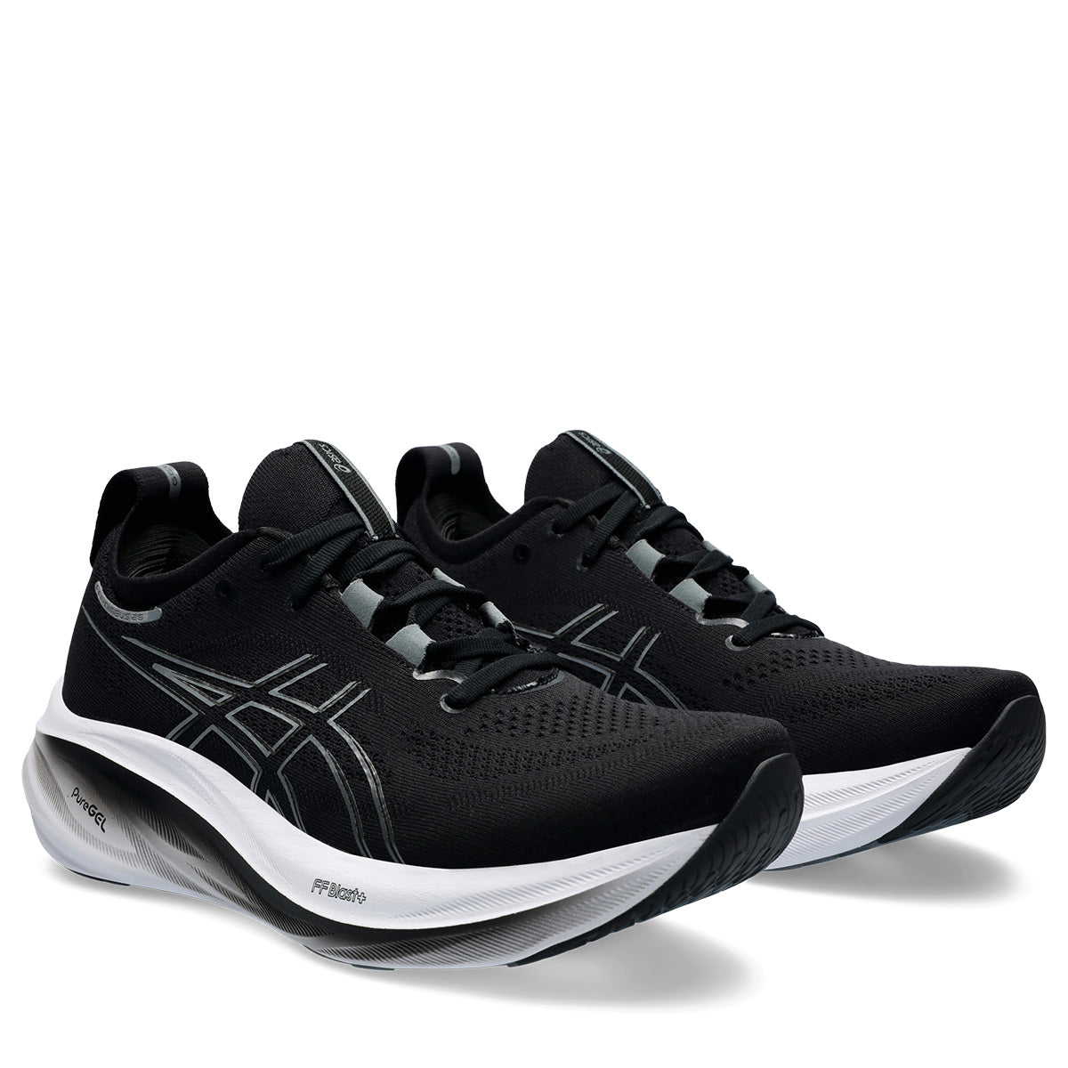 Asics Gel Nimbus 26 Men Black Grey '  26 