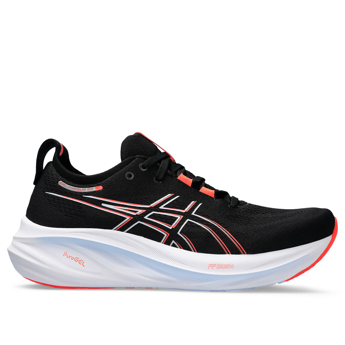 Asics Gel Nimbus 26 Men Black True Red '  26 