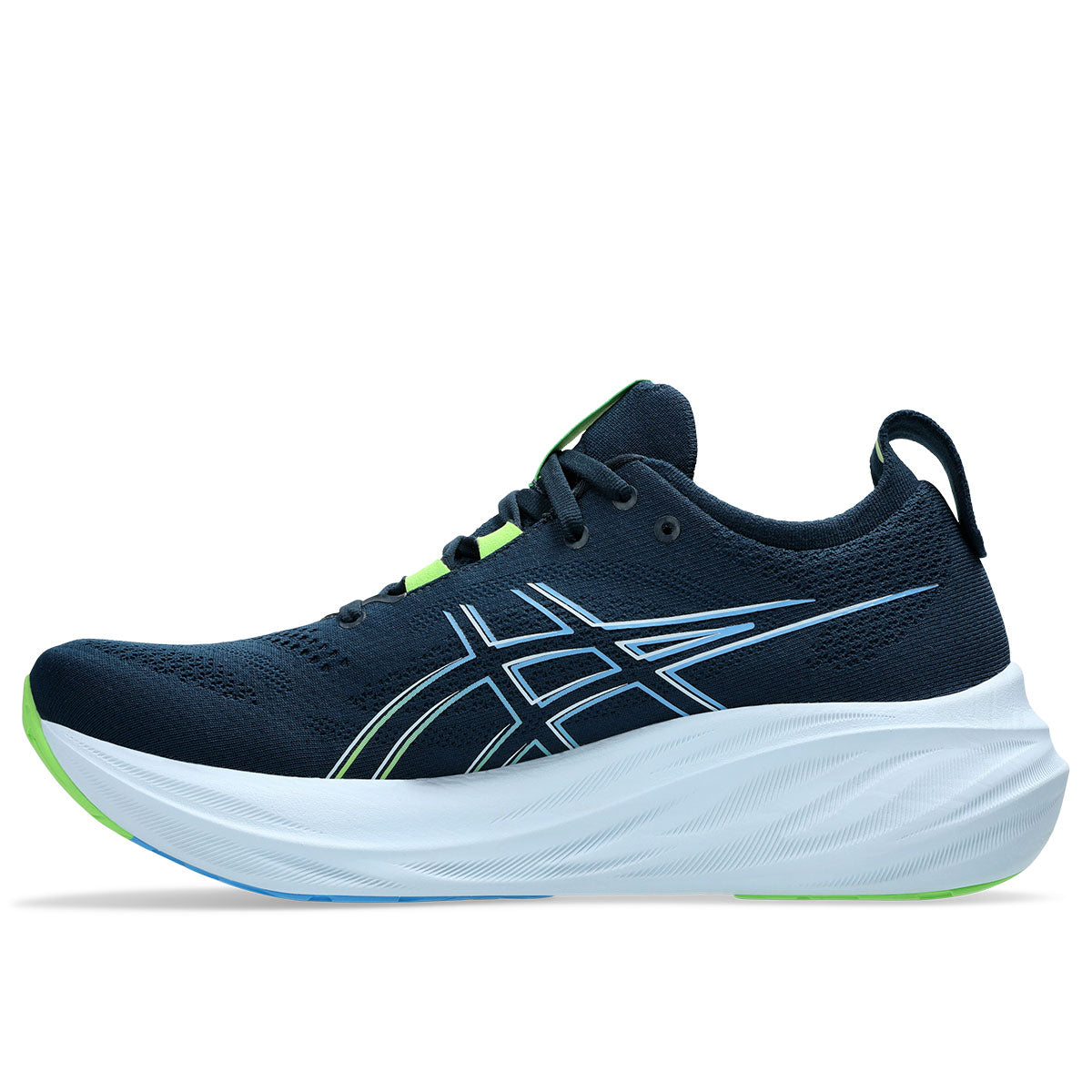 Asics Gel Nimbus 26 Men Blue Lime '  26 