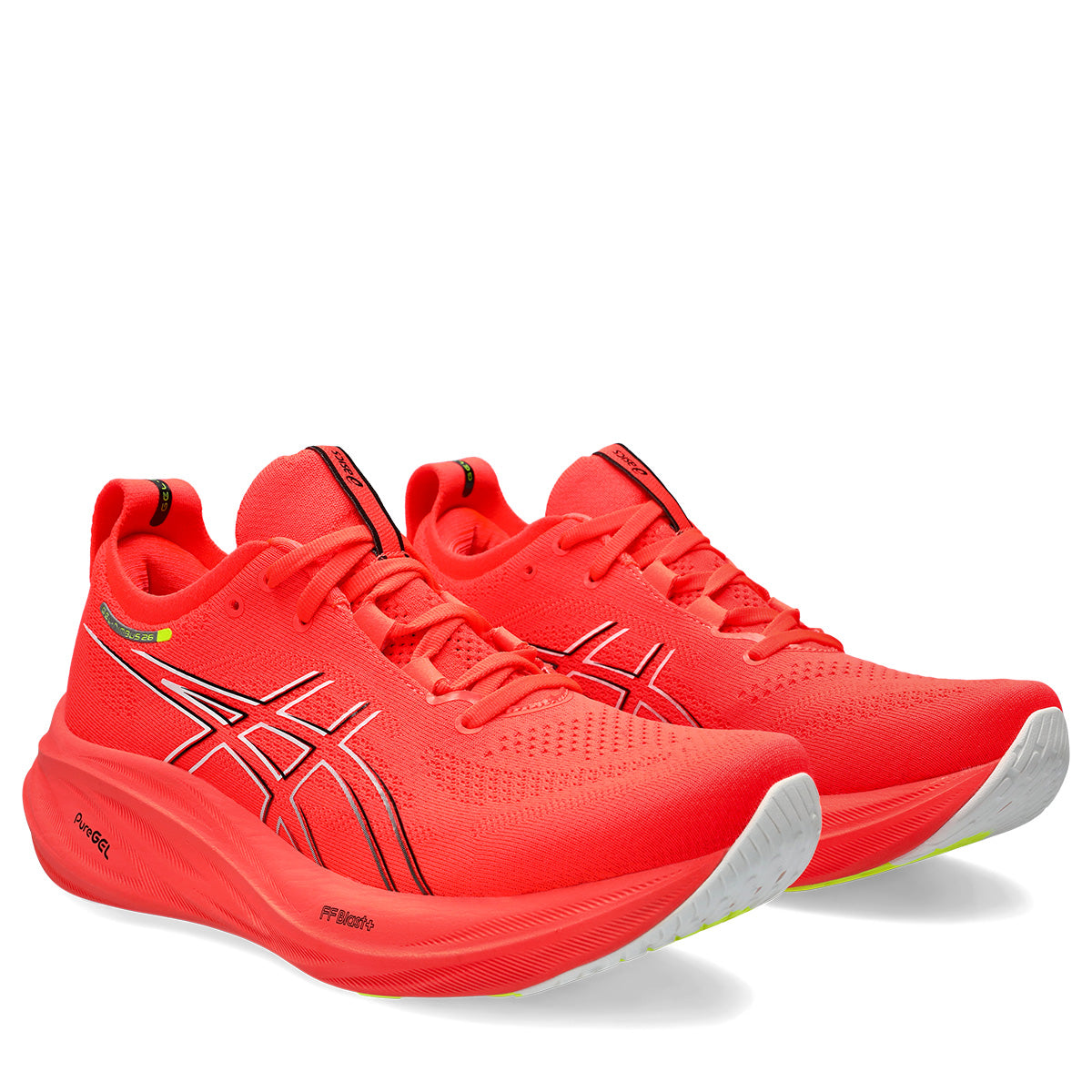 Asics Gel Nimbus 26 Men Sunrise Red Black '  26 