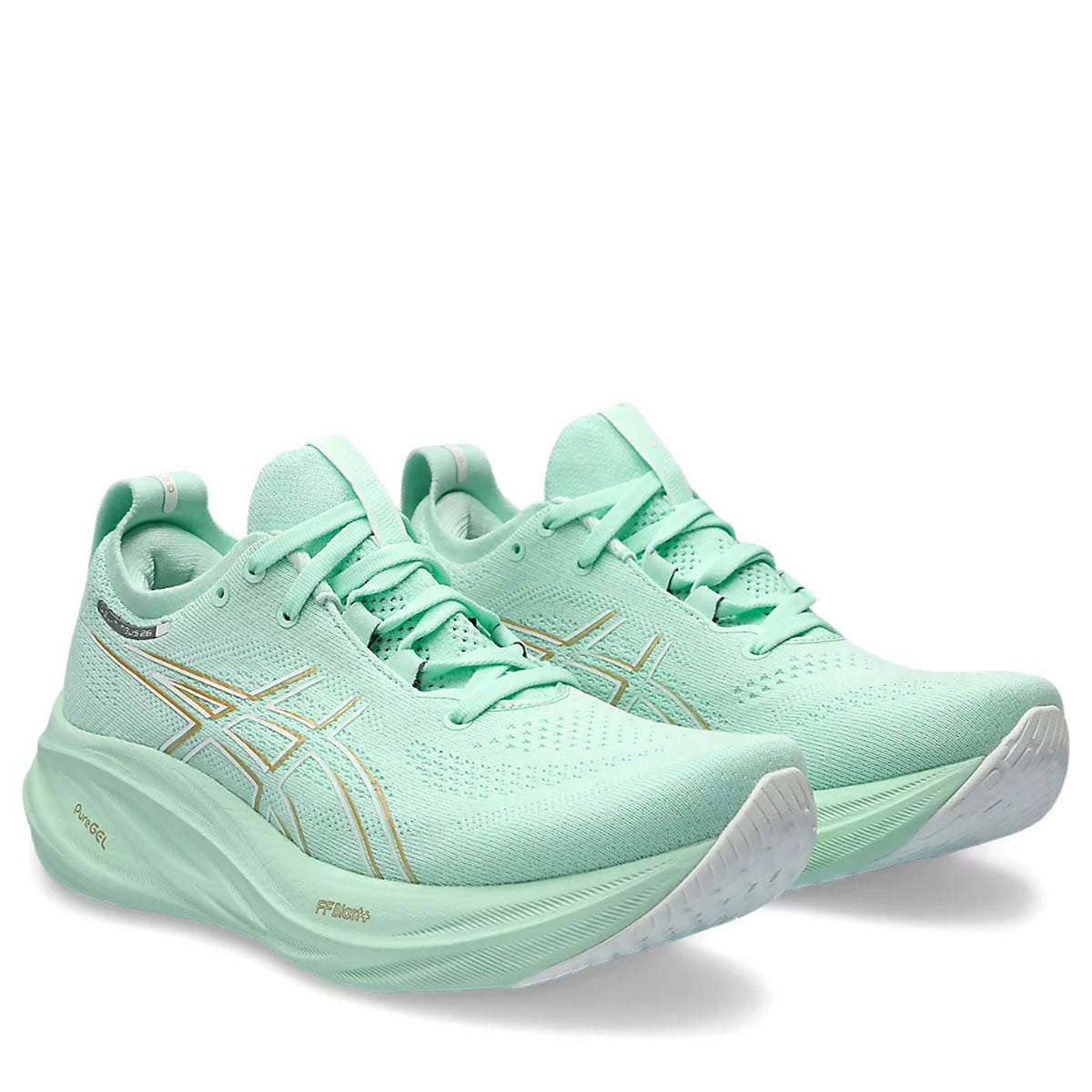 Asics Gel Nimbus 26 Women Mint Tint Pale Mint '  26 