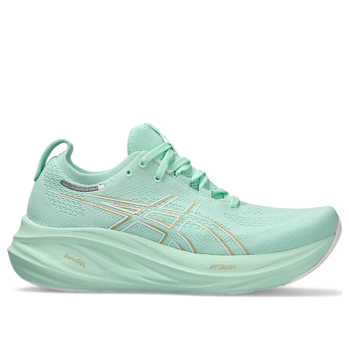 Asics Gel Nimbus 26 Women Mint Tint Pale Mint '  26 