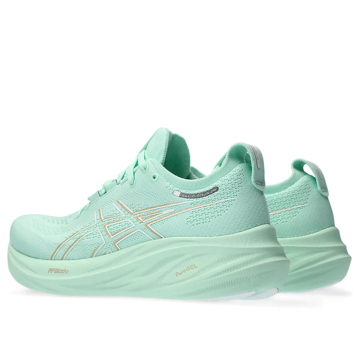 Asics Gel Nimbus 26 Women Mint Tint Pale Mint '  26 