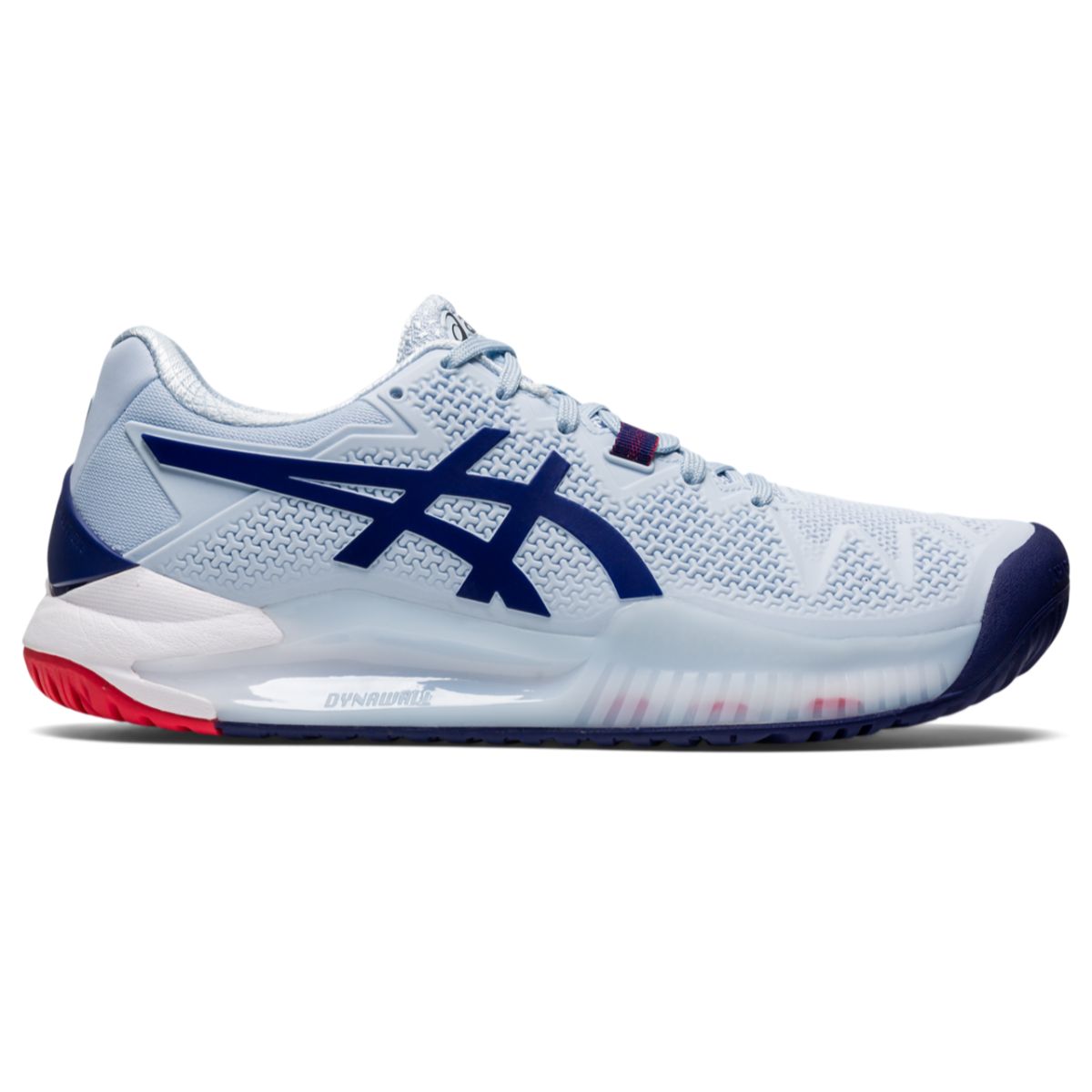 Asics Gel Resolution 8 Women Soft Sky Dive Blue   