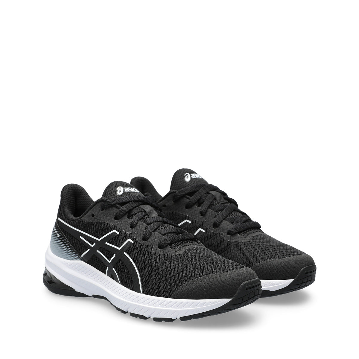 Asics GT 1000 12 GS Kids Black White   