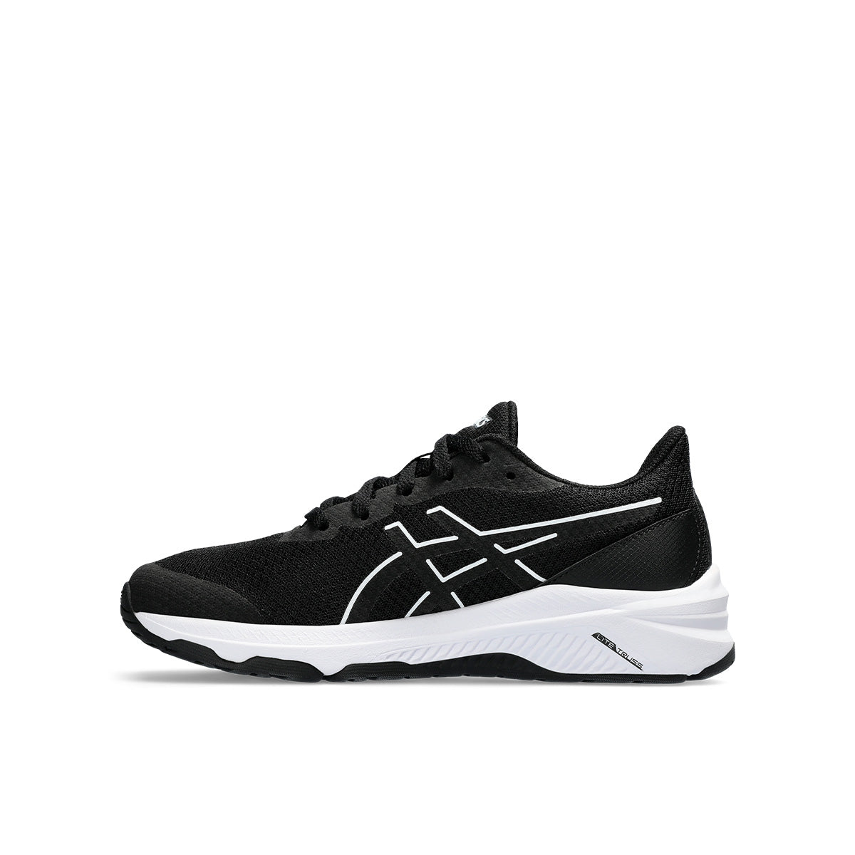 Asics GT 1000 12 GS Kids Black White   