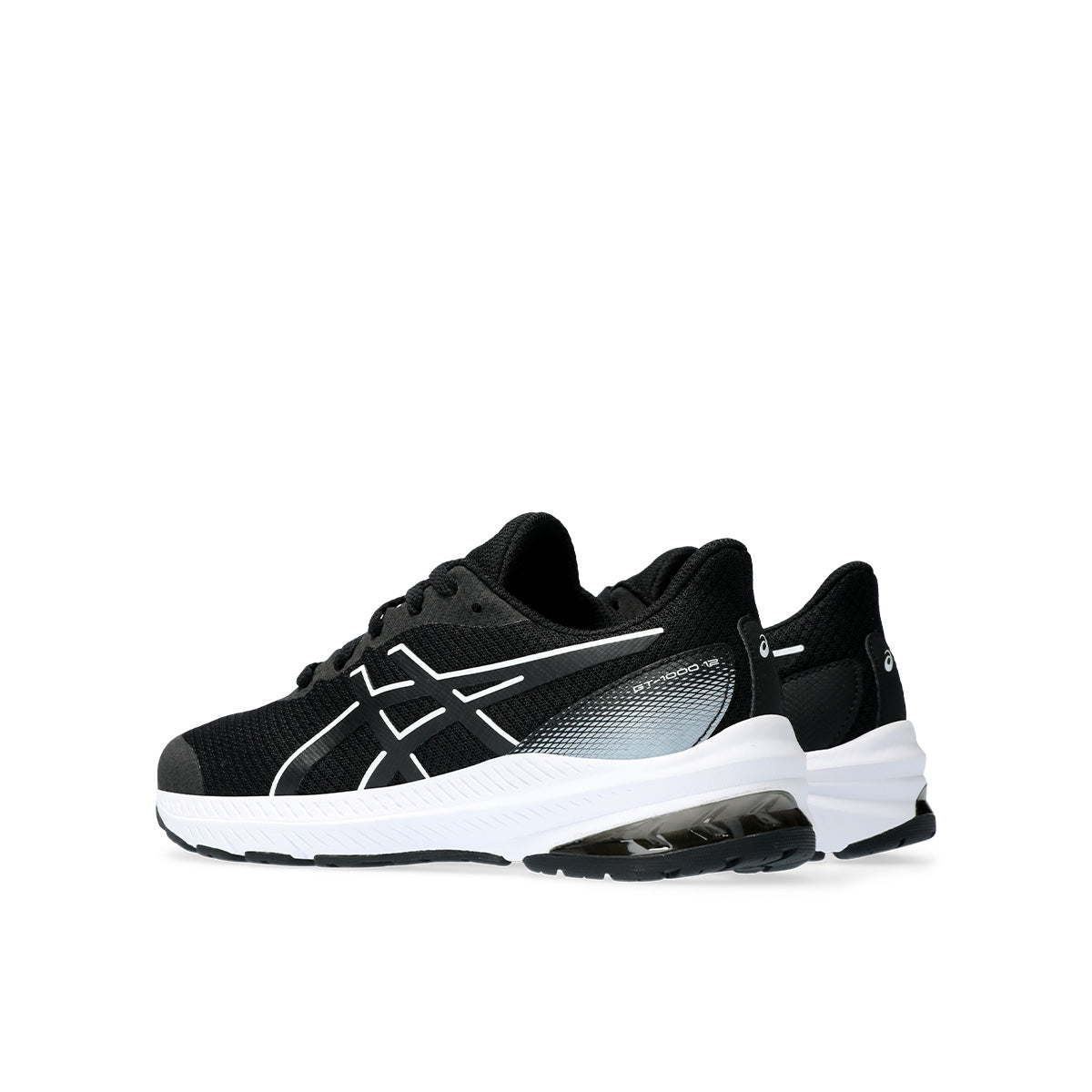 Asics GT 1000 12 GS Kids Black White   