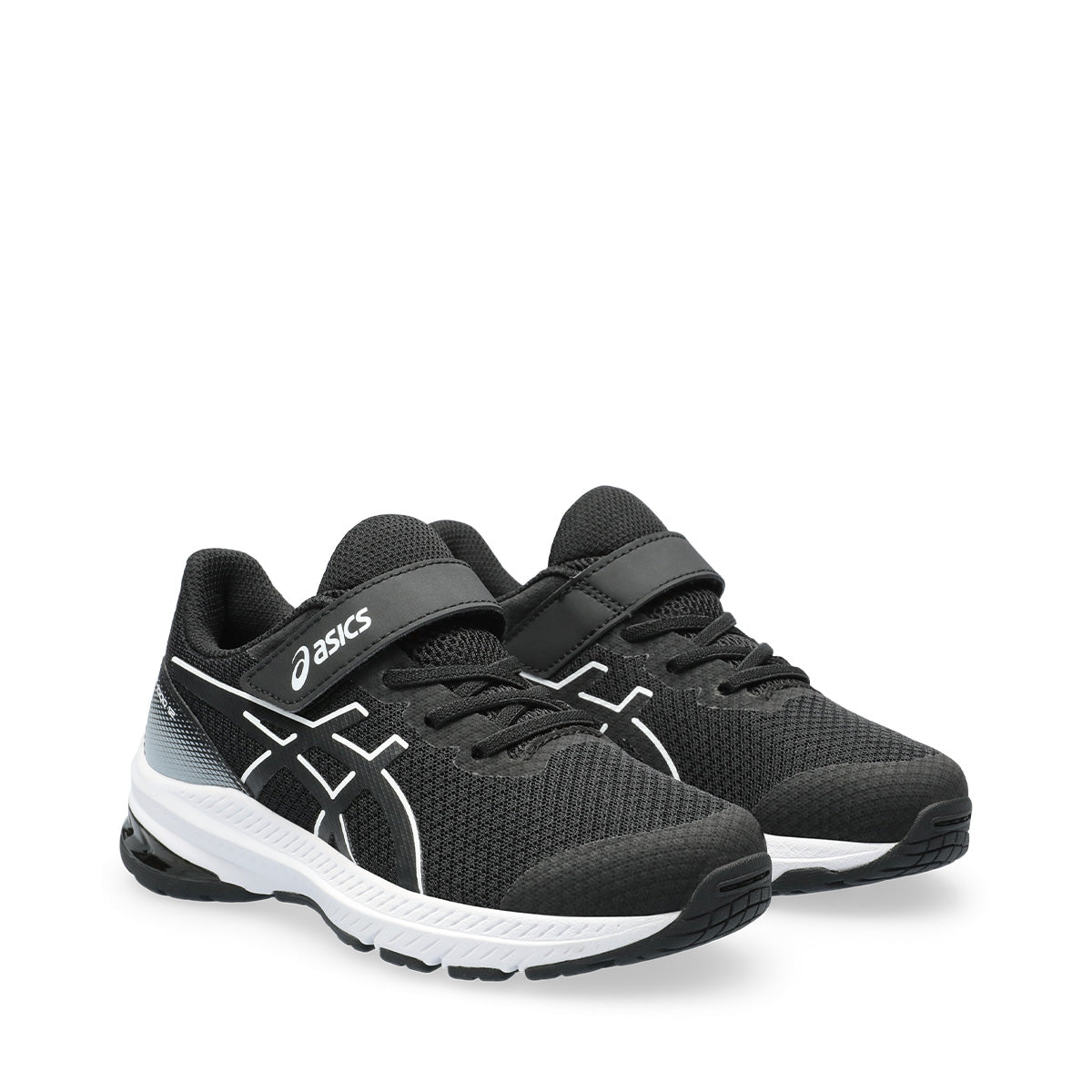 Asics GT 1000 12 PS Kids Black White   