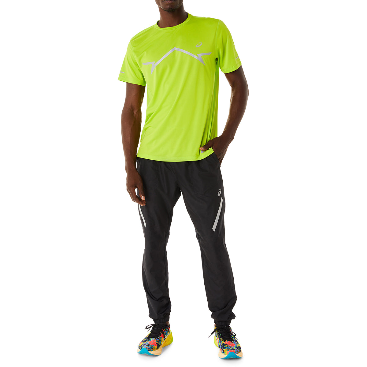 Asics Lite-Show Ss Top Men Lime Zest   