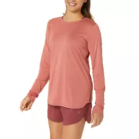 Asics Nagino Run Ls Top Women Light Garnet   