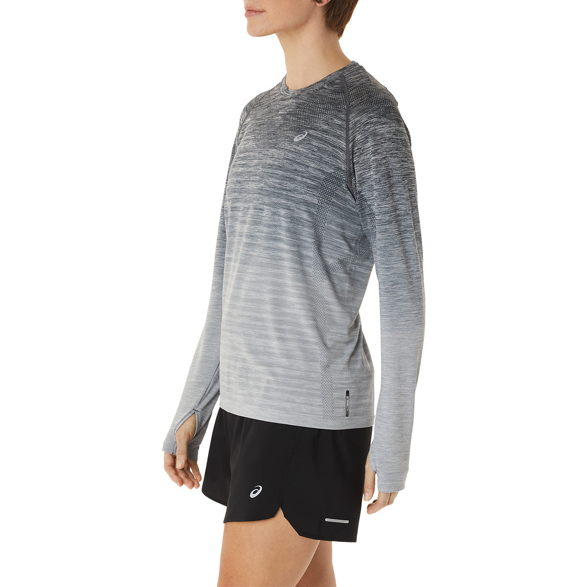 Asics Seamless Ls Top Grey   