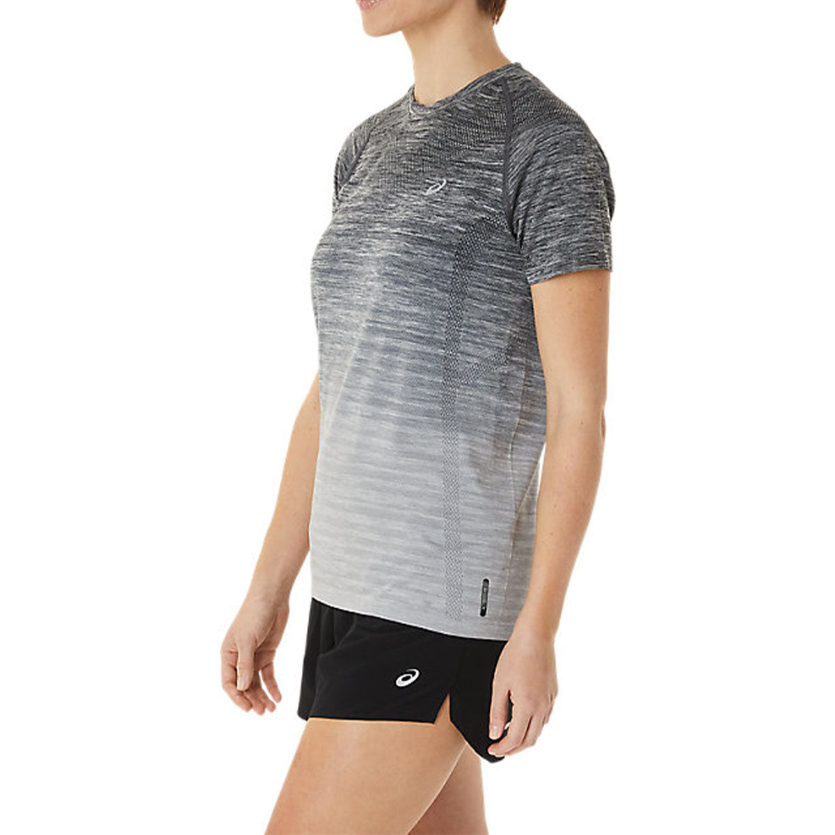 Asics Seamless Ss Top Grey   