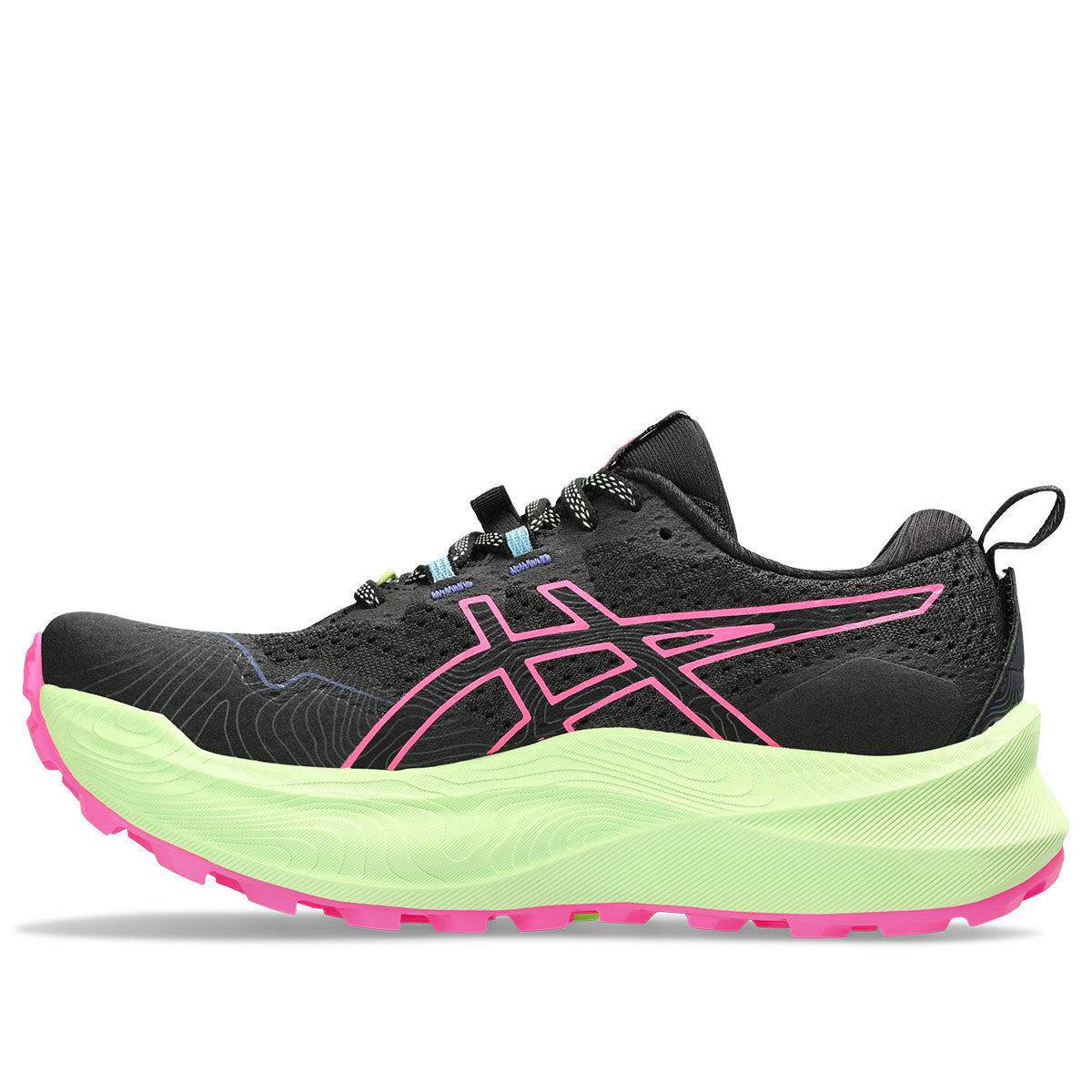 Asics Trabuco Max 2 Women Black Hot Pink   