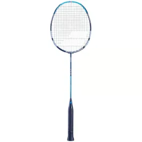 Babolat Satelite Essential Unstrung Badminton Racquet (Blue/Grey)