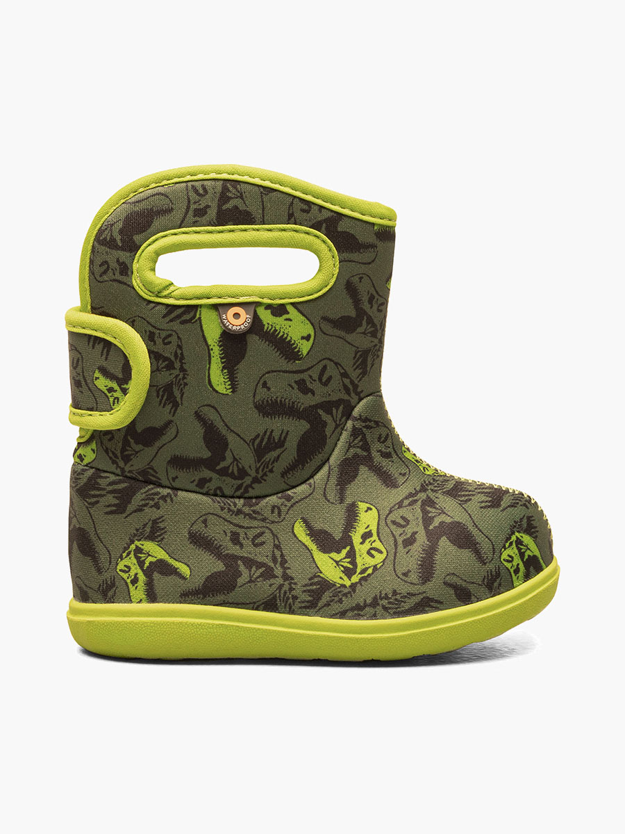 Baby Bogs II Cool Dino Toddler Rain Boots