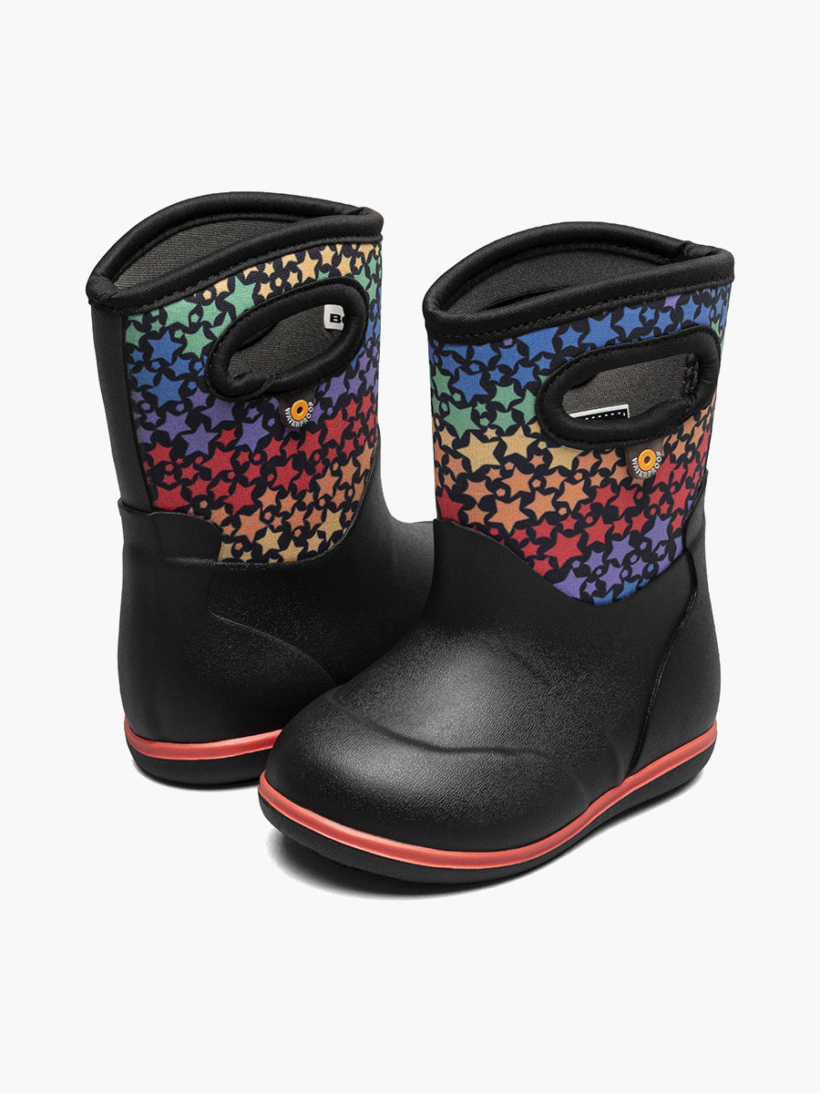 Baby Classic Rainbow Stars Waterproof Baby Boots