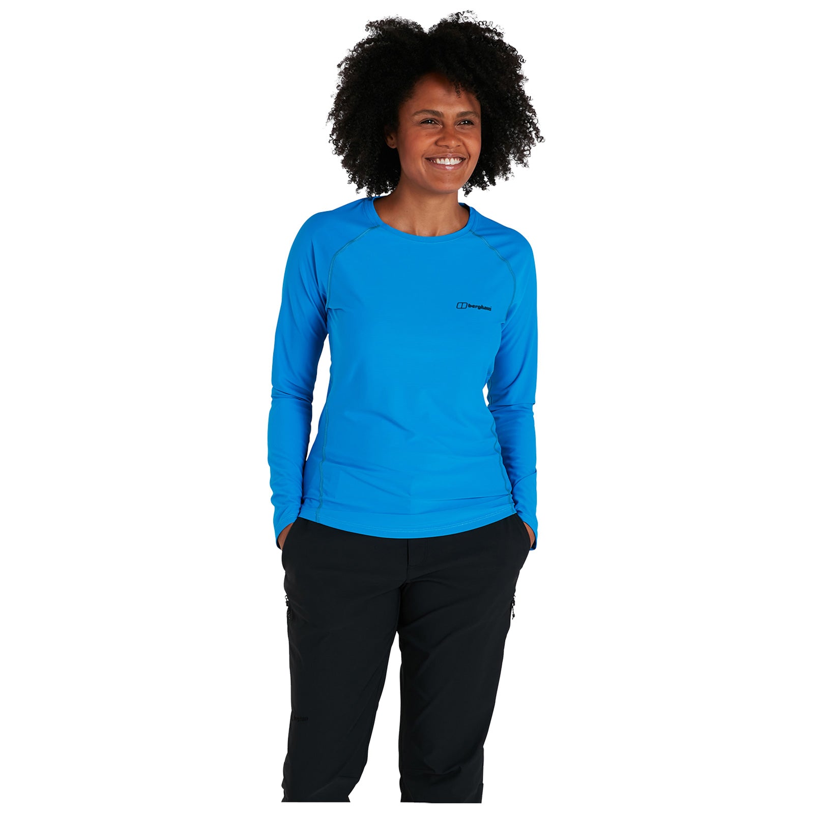 Berghaus Ladies 24/7 Long Sleeve Crew Base Layer