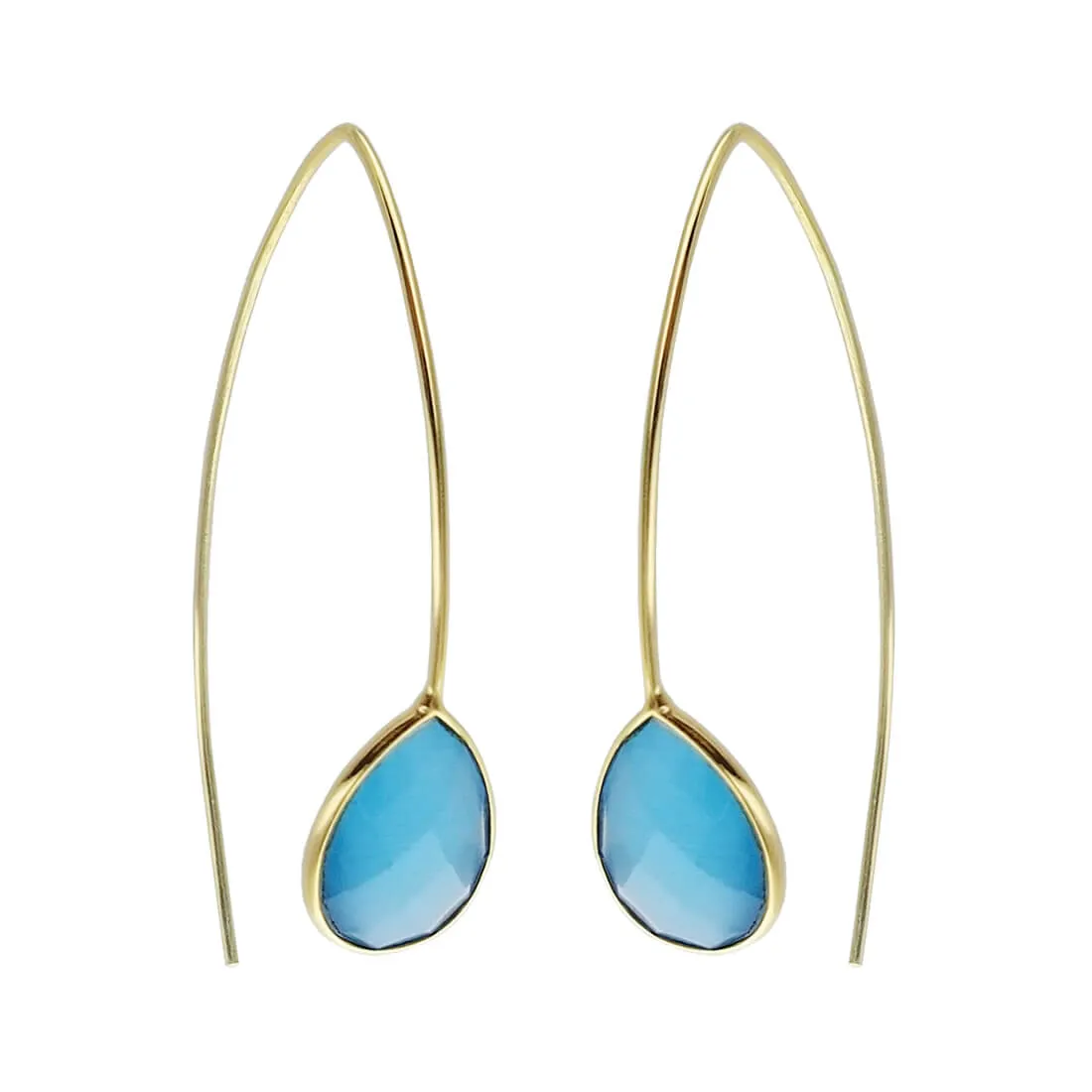 Betty Carre Lani Ice Blue Earrings