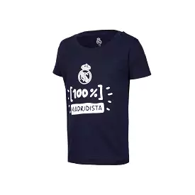 Camiseta 100% Madridista Azul Marino Infantil Real Madrid