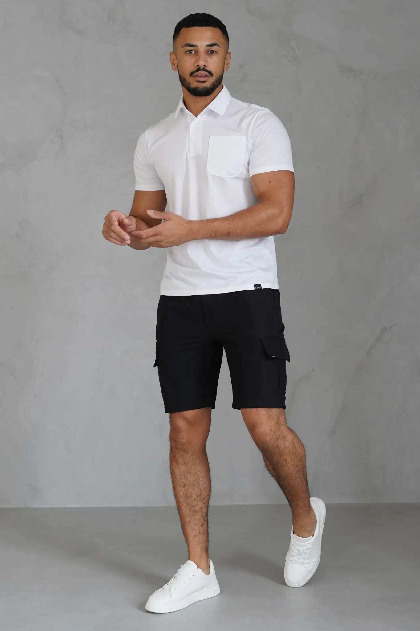 Capo MERCERISED Polo Shirt - White