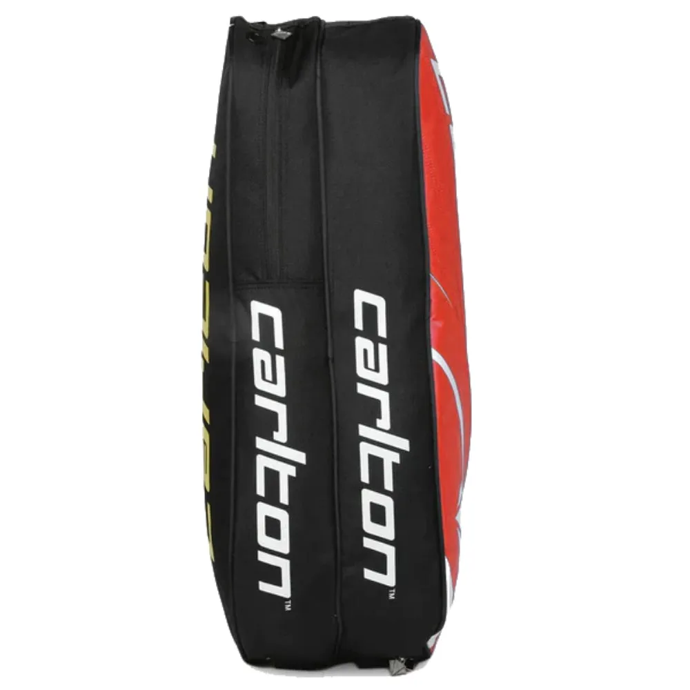 CARLTON Airblade 2 Compartment Badminton Kit Bag (Orange/Black)