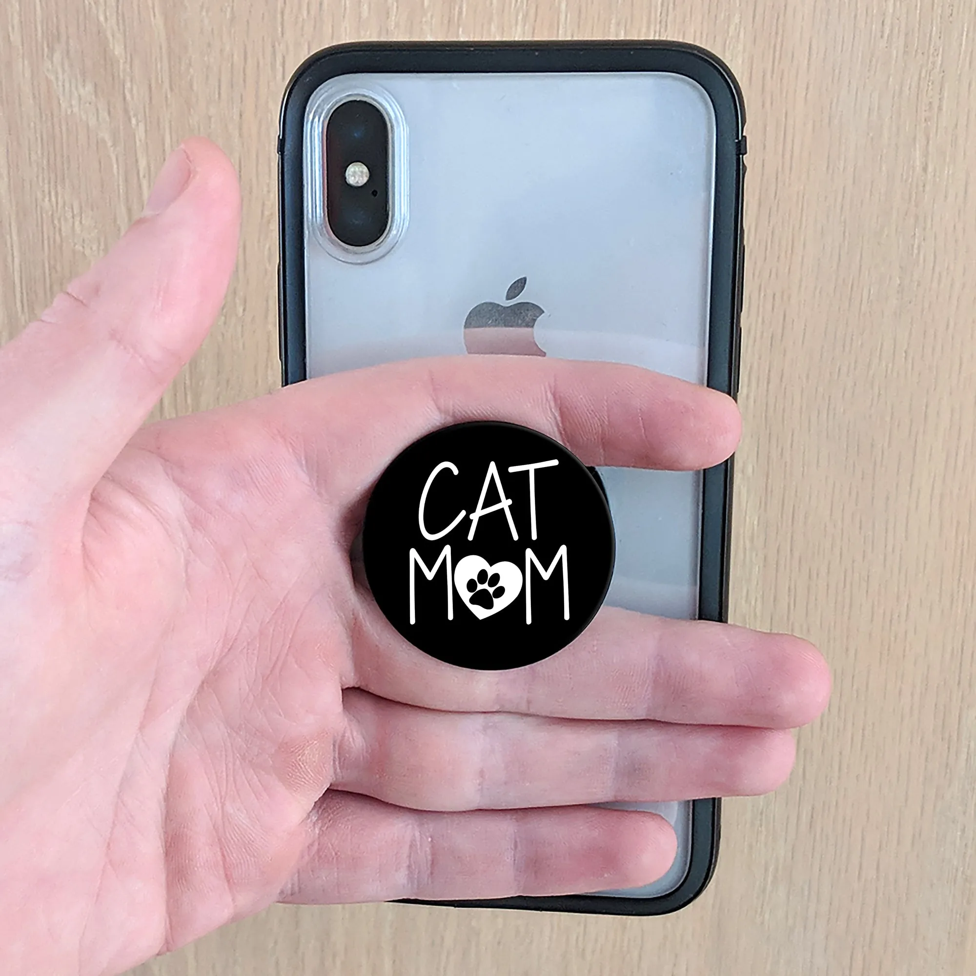 Cat Mom Phone Grip