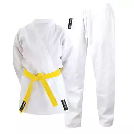 Cimac Karate Gi 8oz Suit Youth & Adults With White Belt