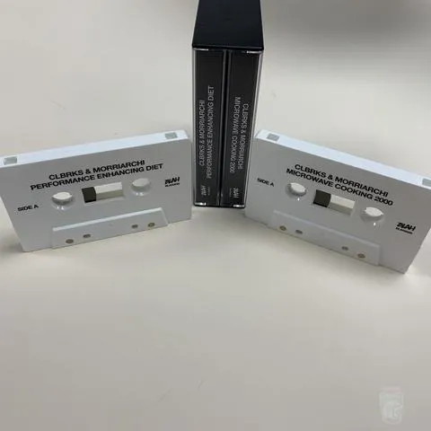 CLBRKS x Morriarchi 'MICROWAVE COOKING 2000/PERFORMANCE ENHANCING DIET' (Limited Edition Double Cassette)