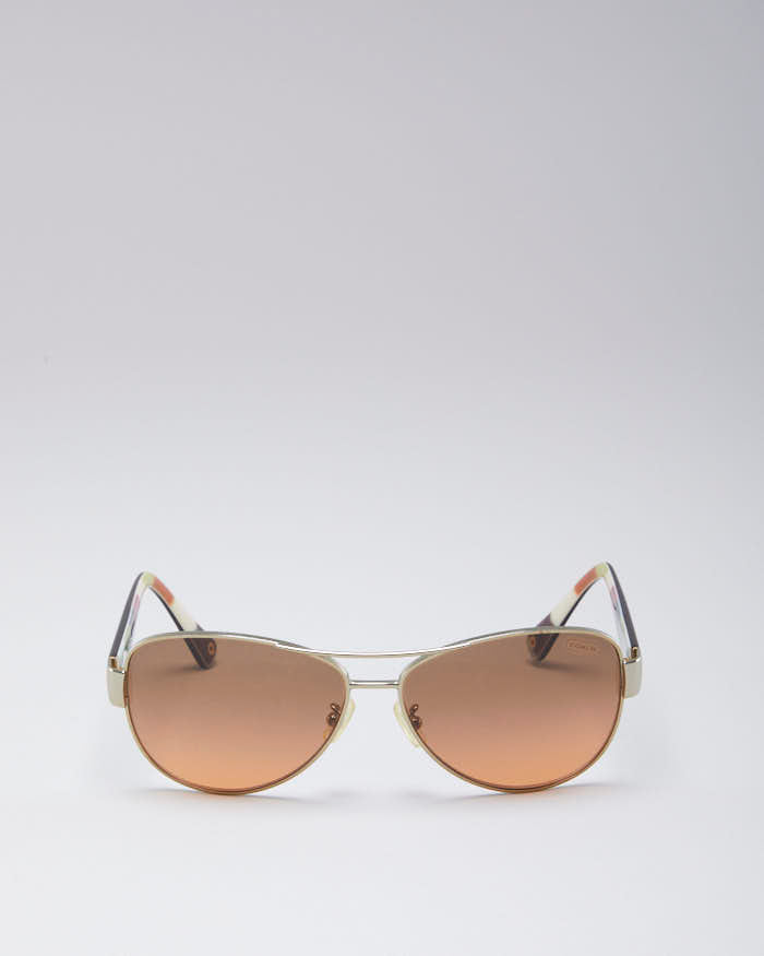 Coach Kristina Aviator Sunglasses