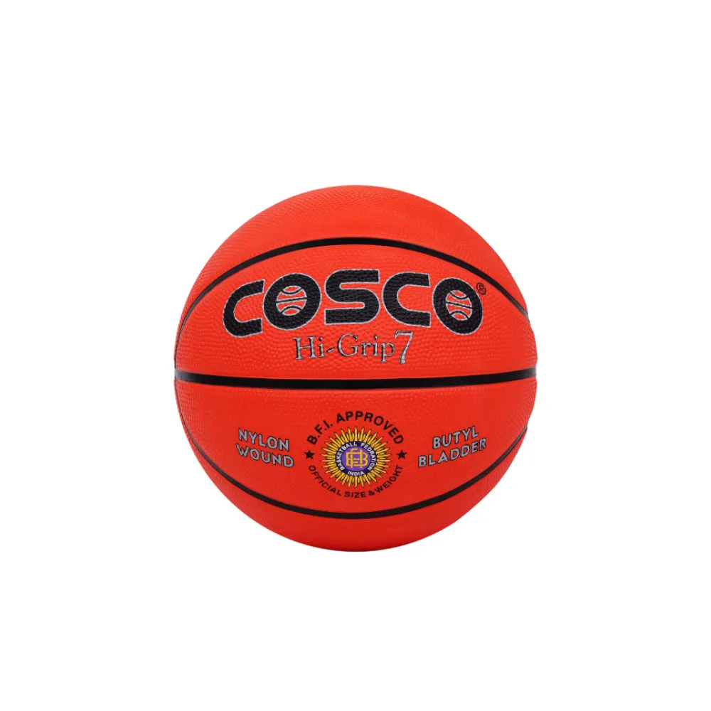 Cosco Hi-Grip Basketball (Orange)