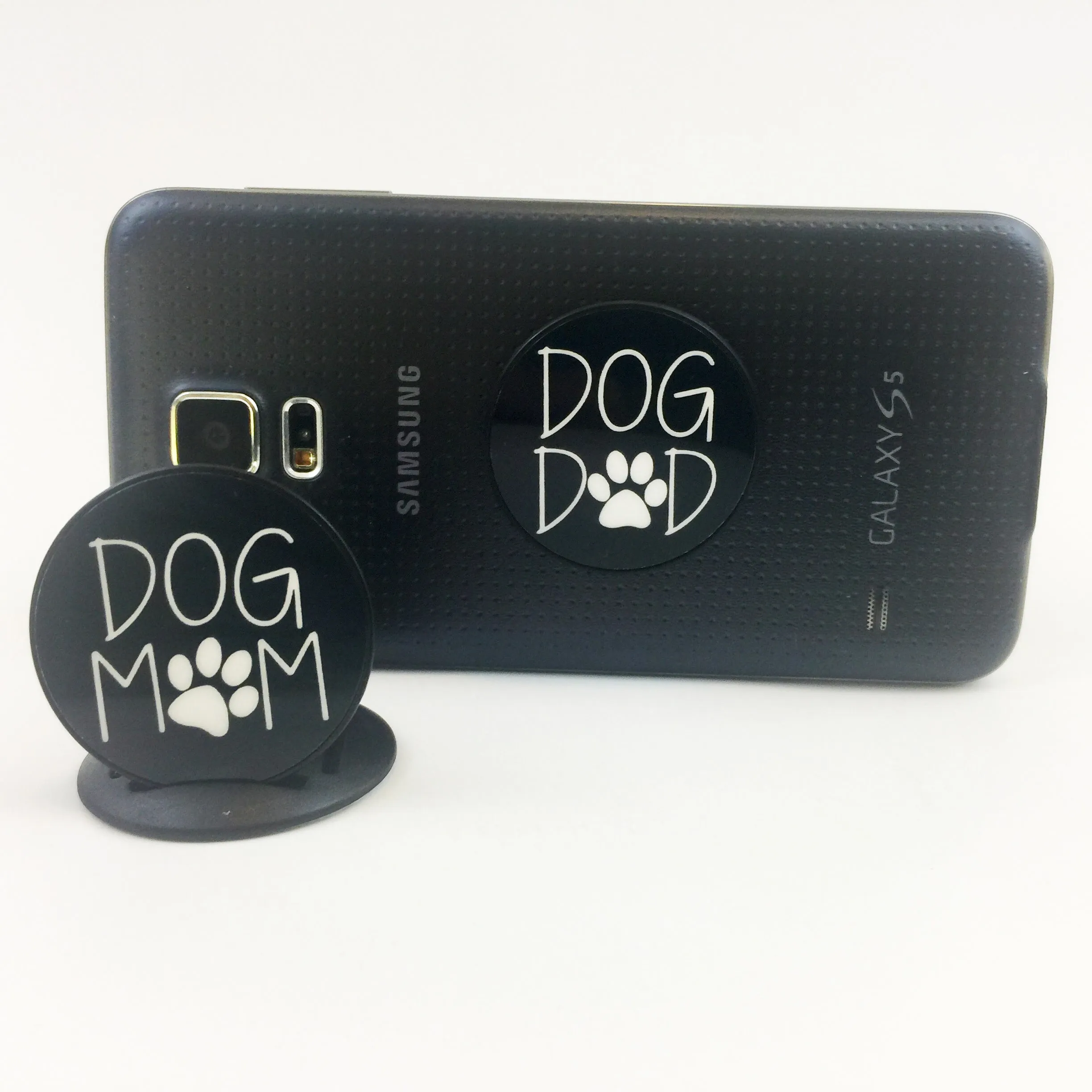 Dog Mom Dog Dad Twist and Pull Phone Grips Bundle