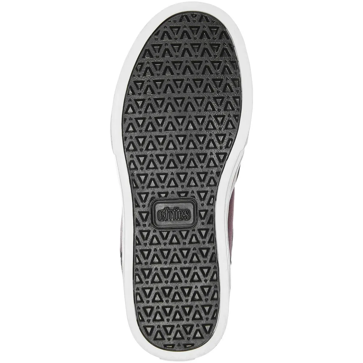 Etnies Barge LS Kids Skate Shoes - Black/Red