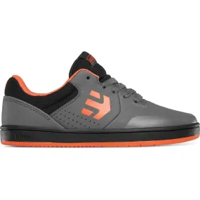 Etnies Marana Kids Skate Shoes - Grey/Black/Orange