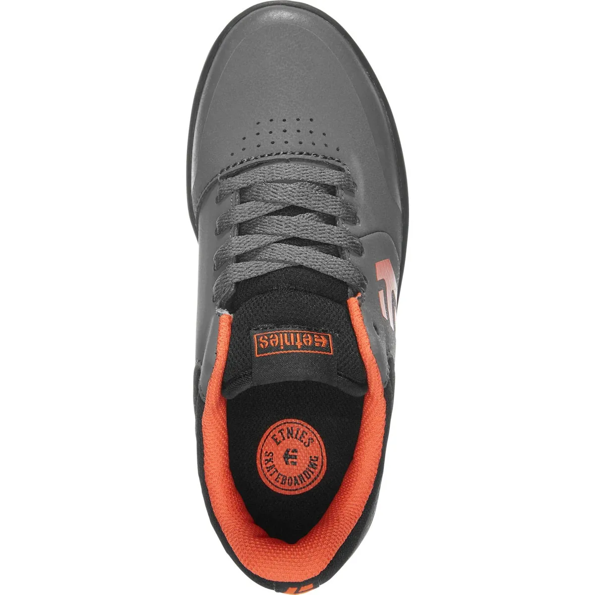 Etnies Marana Kids Skate Shoes - Grey/Black/Orange