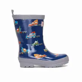 Hatley Big Rigs Shiny Rain Boots