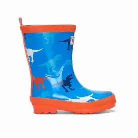 Hatley Giant T-Rex Shiny Rain Boots